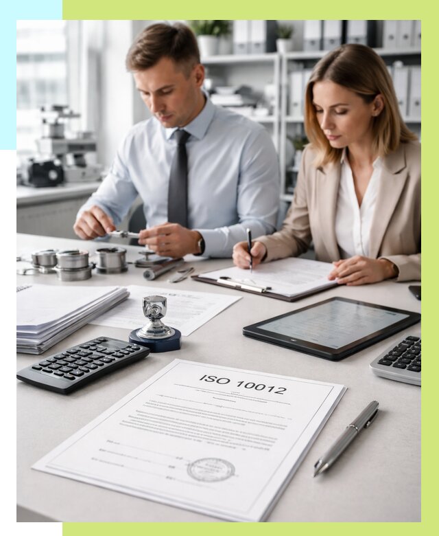 Сертификат ISO 10012 в Киселёвске от 25703 р. — Сертэкс